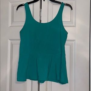 Express- Teal Tank Top